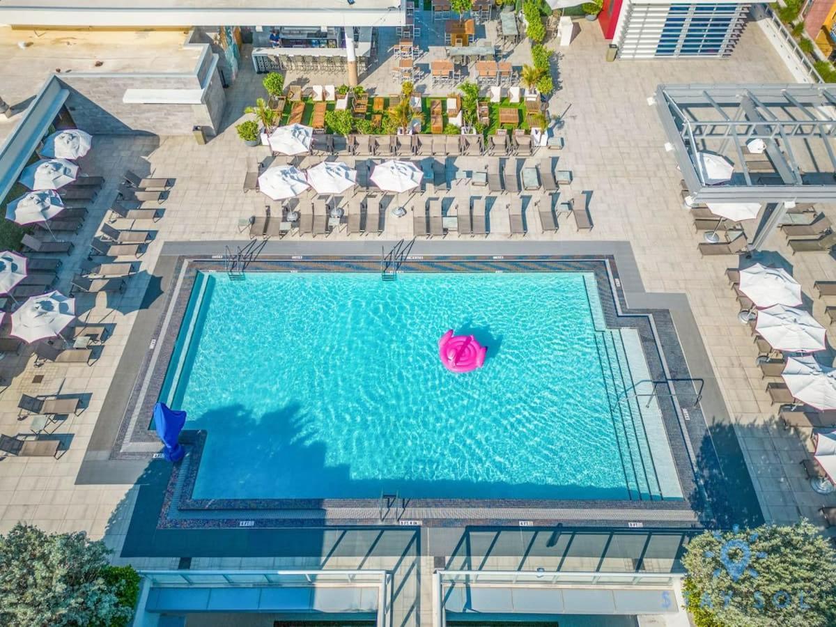 Near Beach - Rooftop Pool - Hot Tub - Broad-Walk Hollywood Dış mekan fotoğraf
