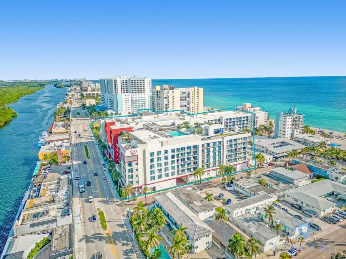 Near Beach - Rooftop Pool - Hot Tub - Broad-Walk Hollywood Dış mekan fotoğraf