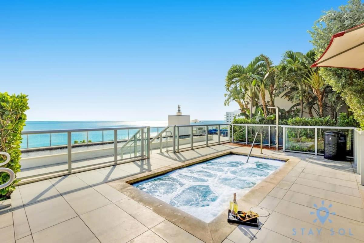 Near Beach - Rooftop Pool - Hot Tub - Broad-Walk Hollywood Dış mekan fotoğraf
