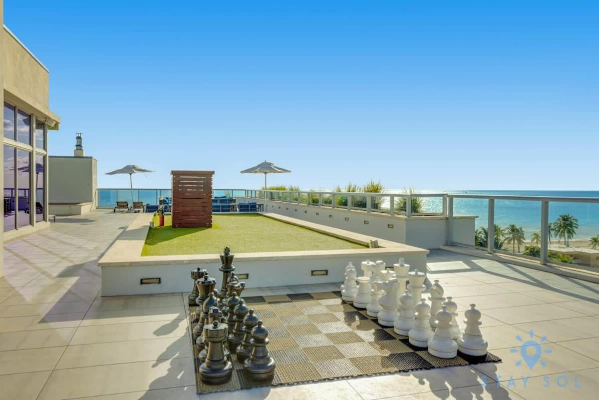 Near Beach - Rooftop Pool - Hot Tub - Broad-Walk Hollywood Dış mekan fotoğraf