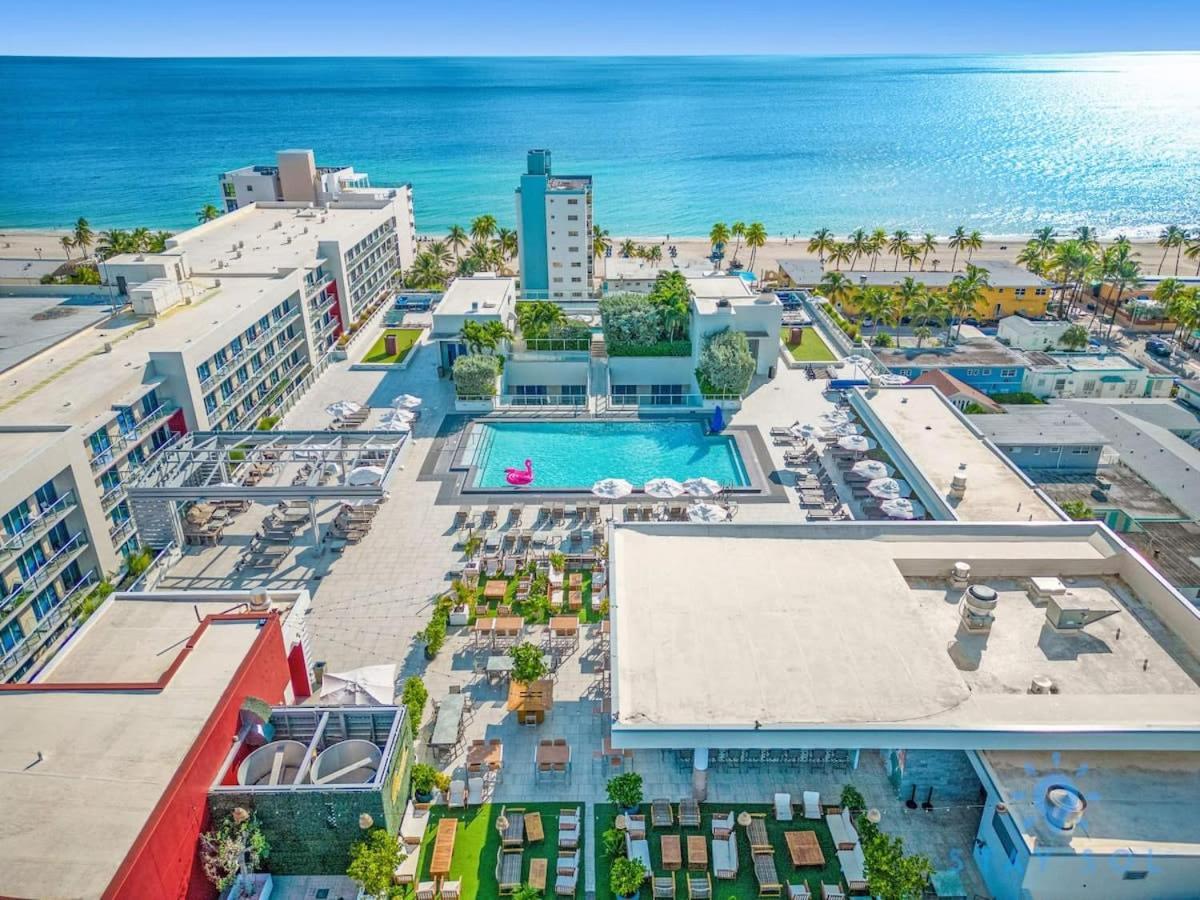Near Beach - Rooftop Pool - Hot Tub - Broad-Walk Hollywood Dış mekan fotoğraf