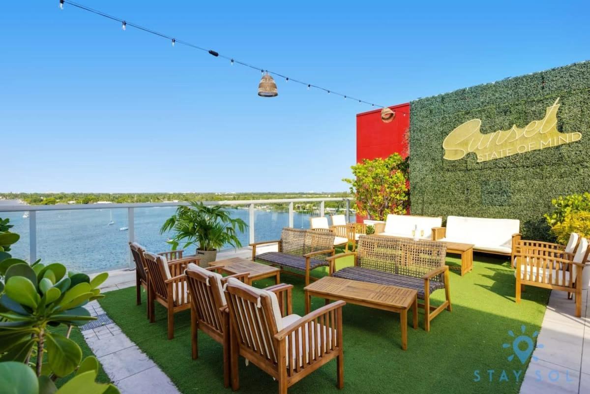 Near Beach - Rooftop Pool - Hot Tub - Broad-Walk Hollywood Dış mekan fotoğraf