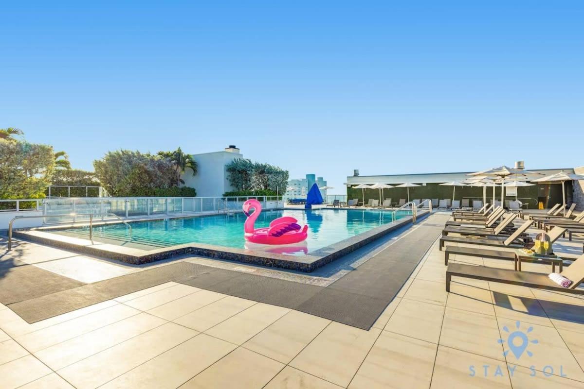 Near Beach - Rooftop Pool - Hot Tub - Broad-Walk Hollywood Dış mekan fotoğraf