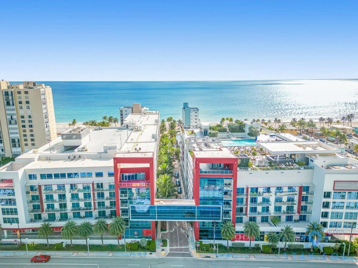 Near Beach - Rooftop Pool - Hot Tub - Broad-Walk Hollywood Dış mekan fotoğraf