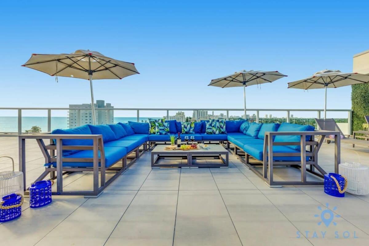 Near Beach - Rooftop Pool - Hot Tub - Broad-Walk Hollywood Dış mekan fotoğraf