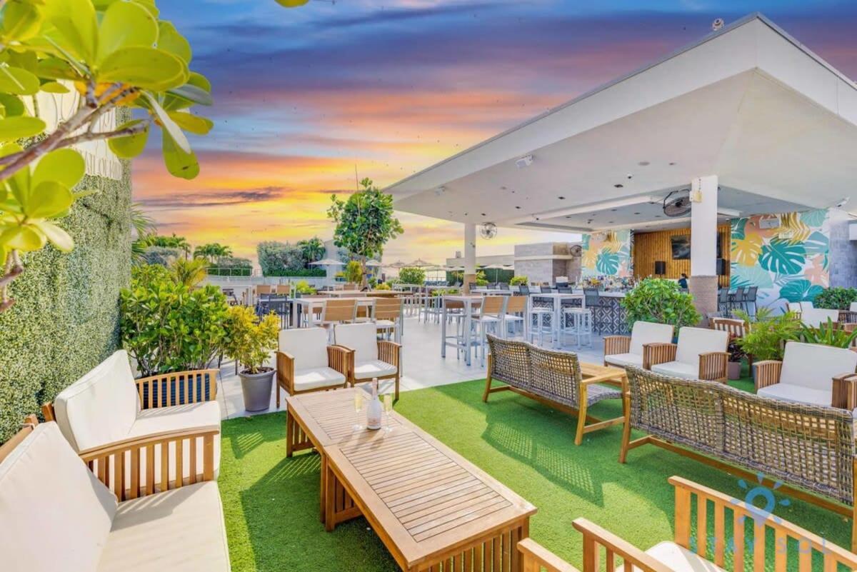 Near Beach - Rooftop Pool - Hot Tub - Broad-Walk Hollywood Dış mekan fotoğraf