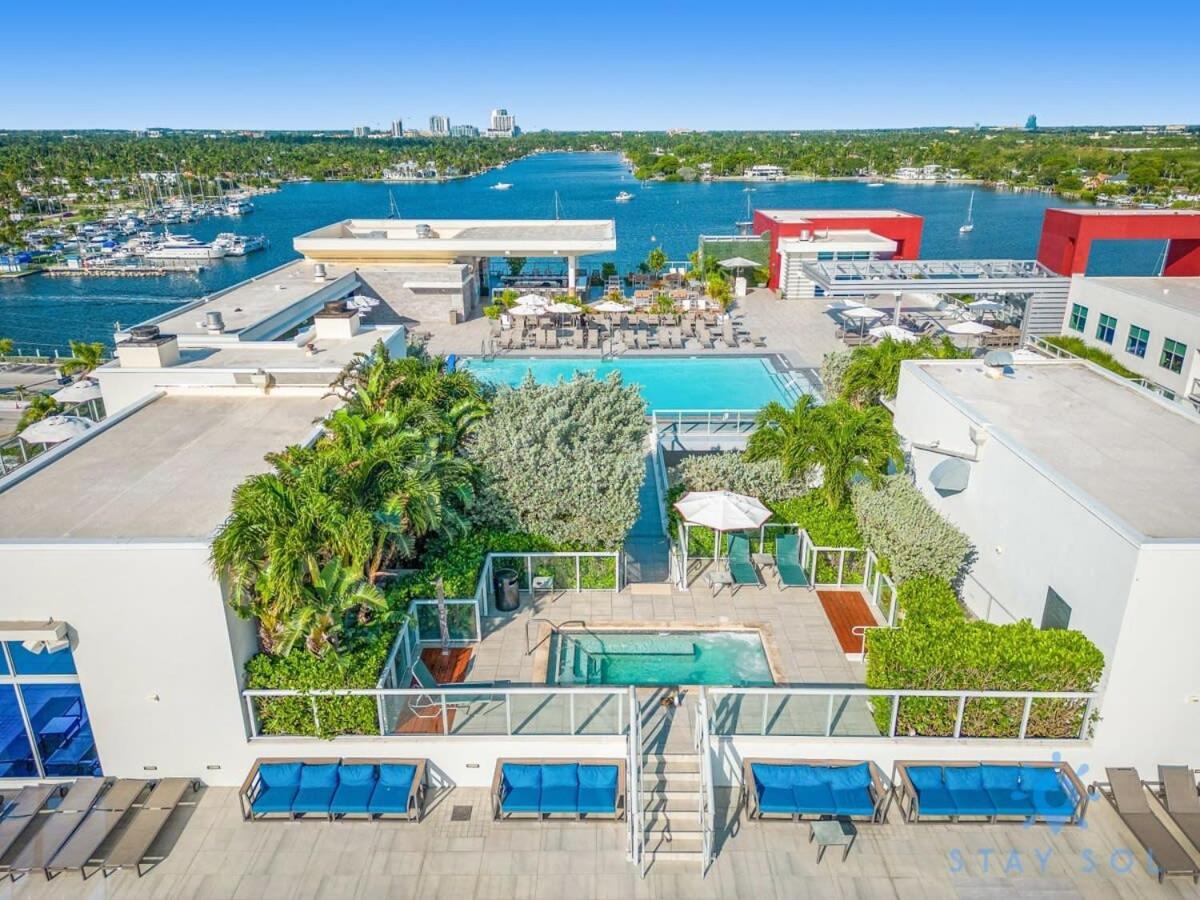 Near Beach - Rooftop Pool - Hot Tub - Broad-Walk Hollywood Dış mekan fotoğraf