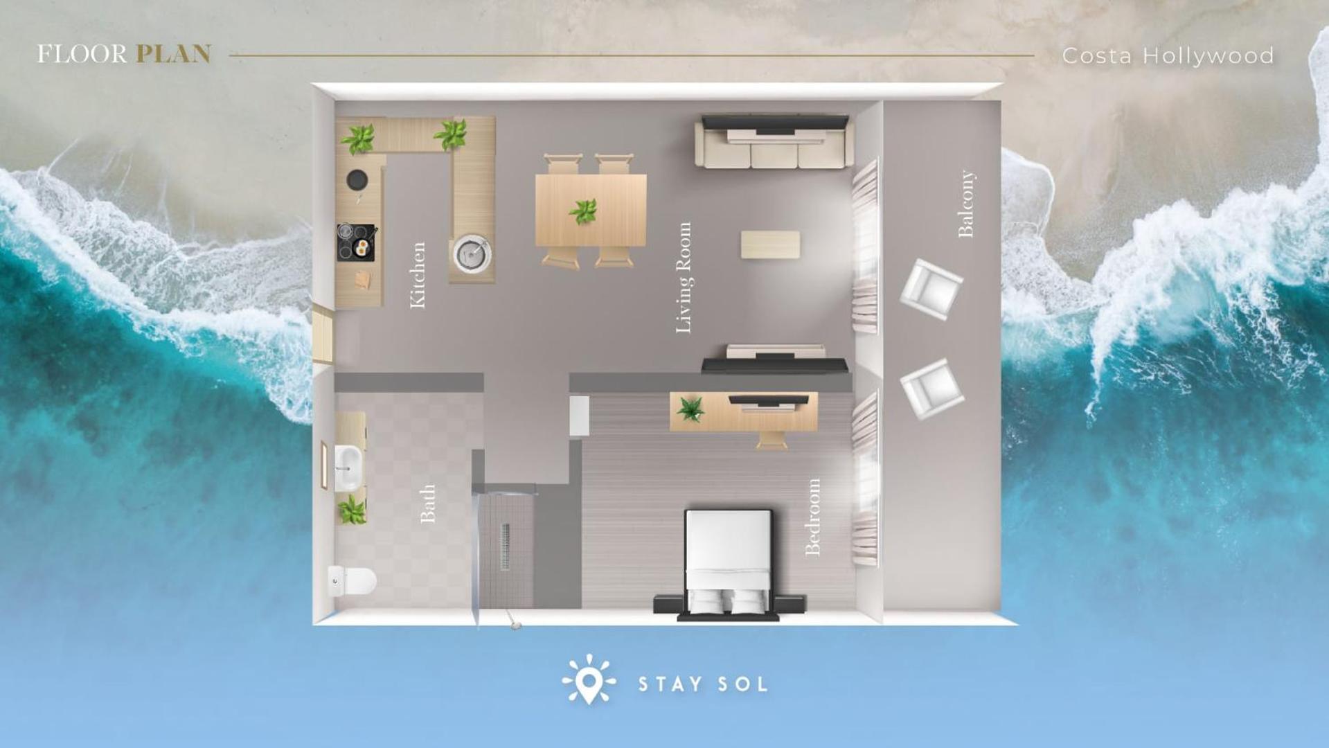 Near Beach - Rooftop Pool - Hot Tub - Broad-Walk Hollywood Dış mekan fotoğraf